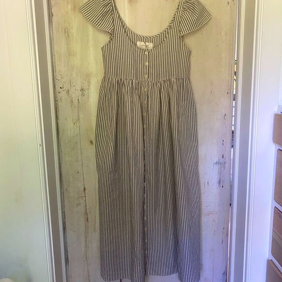 THE GREAT The Flutter Cami Dress Size 0 - Picture 5 of 7